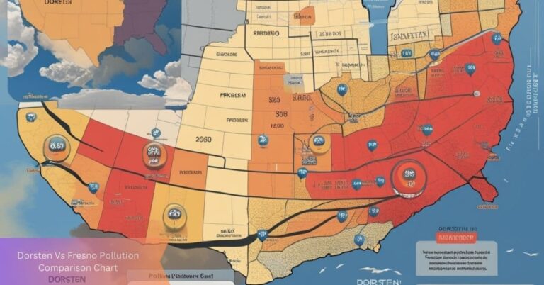 Dorsten Vs Fresno Pollution Comparison Chart!