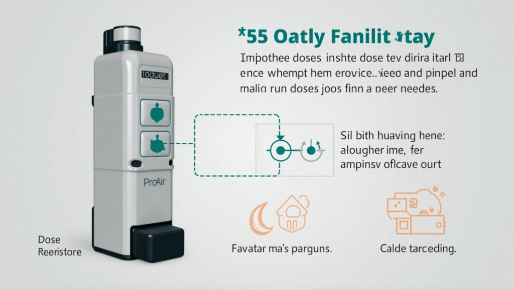 How Does The Dose Counter In The Immediate X2 Proair Help Users Manage Their Medication?