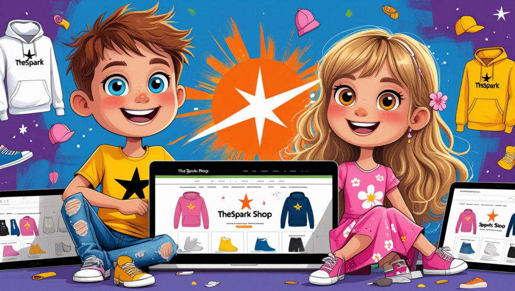 How to Shop for TheSpark Shop Boy & Girl Clothes Online